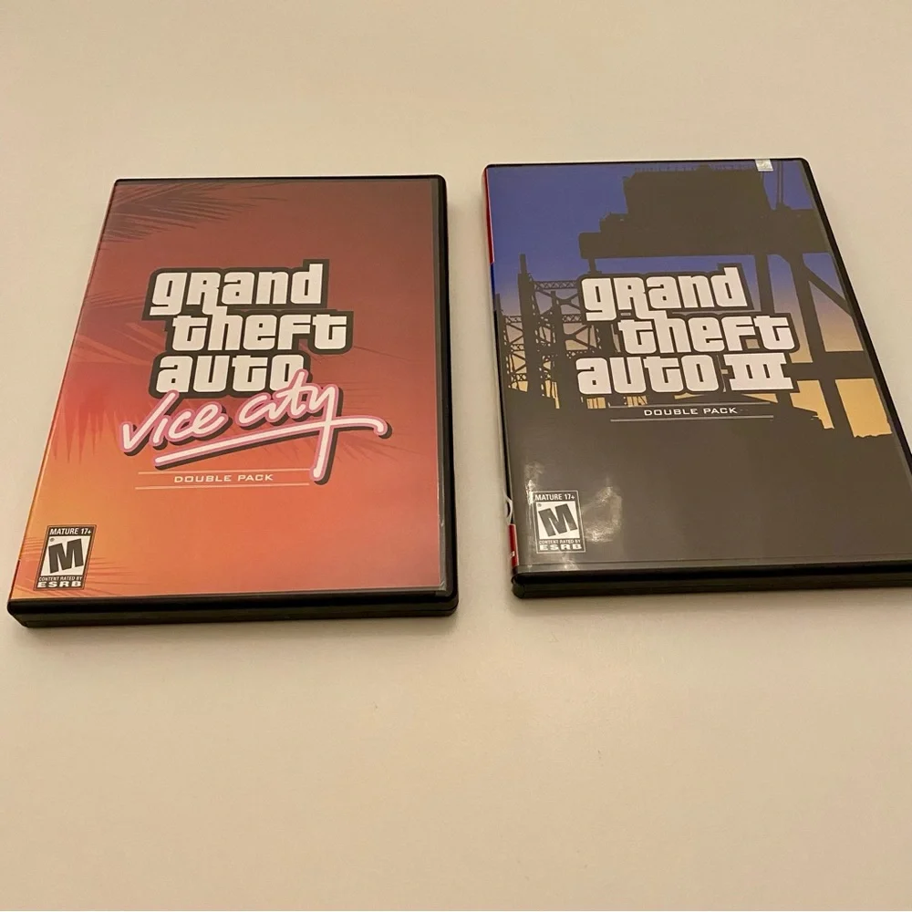 Grand Theft Auto Double Pack Greatest Hits Sony PlayStation 2 | III & Vice City